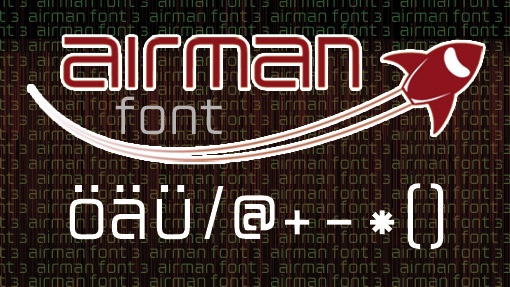 new characters for the airman font